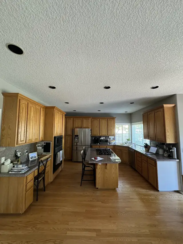 Kitchen in a Vancouver, WA 98685 home before a complete home remodel